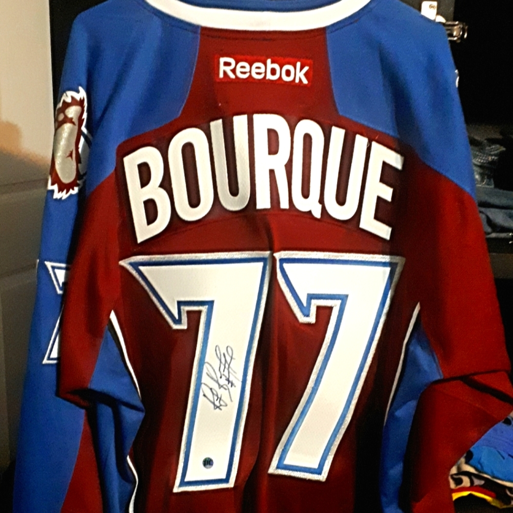 Ray Bourque Colorado Avalanche Autographed Reebok Jersey